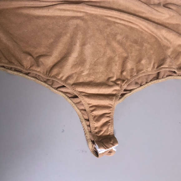 Faux-Suede Bodysuit - Picture 2 of 3